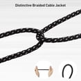 thumbnail image 3 of Cable de Guitarra Cable Matters Negro Paquete de 2 Recto a Ángulo Recto 15 Pies, 3 of 7