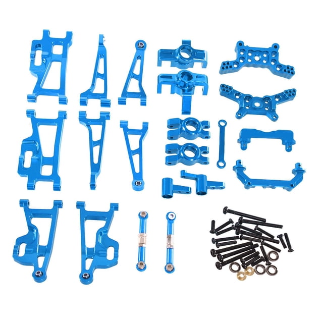 Yinanstore 1/14 RC Car Upgrades Accessories Front and Rear Shock Tower for 14210 Trucks blue