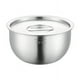 thumbnail image 2 of Cuenco para huevos al vapor de acero inoxidable 304 con tapa, cuenco para guiso de una sola capa, cuenco para arroz al vapor para restaurante y hotel, cuenco para sopa, 2 of 5