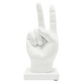 thumbnail image 1 of Adam & Friends Peace Sign Sculpture, 1 of 4