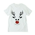 thumbnail image 3 of mgoYE Dad Christmas Family Matching Pajamas Papa Xmas Father Short Sleeve T-Shirt(White,XL), 3 of 9