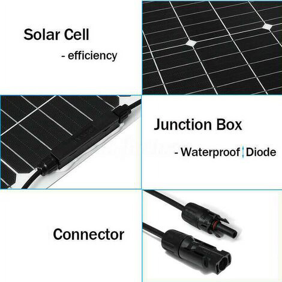 600w Solar Panel 18v Solar Cells Solar Panel Kit Controller 60a