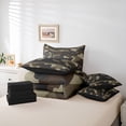 thumbnail image 6 of jejeloiu Farmhouse Camouflage Hunting 7pcs Bedding Comforter Set,Vintage Camo Queen Bedding Sets For Boys Teens Reversible, 6 of 8