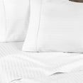 thumbnail image 3 of Superior 300 Thread Count Egyptian Cotton Sheet Set, White, California King, 3 of 9