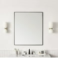 thumbnail image 4 of James Martin Vanities 715-M36 Rohe 36" W X 42" H Rectangular Stainless Steel Framed, 4 of 7
