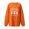 thumbnail image 4 of Cute Sweatshirts Women's Fashion Loose Long Sleeve Round-Neck Blouse Christmas Printing T-Shirt Tops Sudaderas Mujer, 4 of 6
