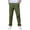 Army Green, variant on Boys School Uniform Twill Khaki Pants Kids Flat Front Comfortable Waistband Stretch Chino Pants with Pockets 3-14 Years