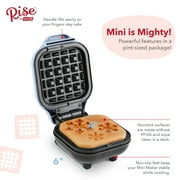Rise By Dash Snowflake Mini Waffle Maker