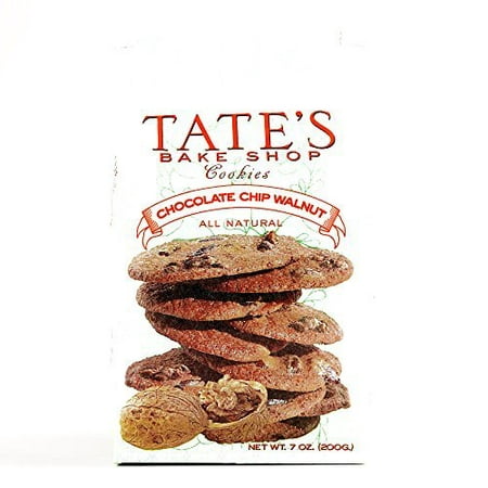 Tate's Chocolate Chip Walnut Cookies 7 oz each (3 Items Per (Best Chocolate Chip Walnut Cookies)