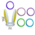 thumbnail image 2 of Dvkptbk Inflatable Easter Bunny Rabbit Ears Hat & Ring Toss Easter Kids Game Toy Gift, 2 of 2