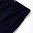 thumbnail image 6 of Tungbrin Men's 10 Inch Cargo Shorts Drawstring Elastic Waist Hiking Work Shorts Athletic Quick Dry Shorts with Multi Pockets, 6 of 8