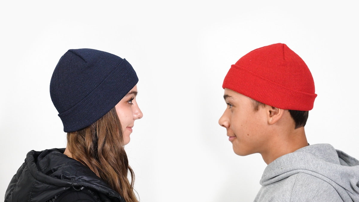 Yacht & Smith Kids Winter Beanie Hat Assorted Colors Bulk Pack Warm Acrylic Cap