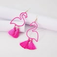 thumbnail image 7 of AEXTO Earrings Boho Earrings Flamingo Drop Dangle Earrings, 7 of 7
