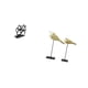 thumbnail image 5 of Organizador multiusos y juego de figuras decorativas inspirado en patas de perro y pájaro para el hogar, cafetería, hotel, escritorio, dormitorio, ent, 5 of 8