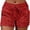 a-53RD115, variant on FINALGANG Womens Solid Color Knit Loungewear Shorts With Drawstring Elastic Waist Side Pockets For Casual Daily Wear Red XXL