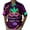 a-Green, variant on ChaoLingNeng Carnival Men Shirt,Mens Mardi Short Sleeve Shirt Numbers 3D Printed Button Lapel Short Sleeve Shirt Top,Mardi Gras Holiday Shirt for Men