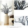 thumbnail image 2 of 3pcs Curly Willow Branches Decorative Dried Artificial, Fake Bendable Sticks DIY Greenery Plants Craft Vases Home Decor Blue, 2 of 6