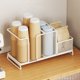 thumbnail image 2 of Estante de hierro para guardar vasos de papel, tazas de café y té. Organizador de escritorio para el hogar, la cocina, la oficina y el bar. Medidas: 7,87 x 4,3 x 3,54 pulgadas. Disponible en negro o, 2 of 6