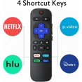 thumbnail image 4 of 2Pcs Replacement Remote Control Compatible for TV, Universal Remote Fit for /Onn/TCL/Sharp/Element/Philips/Hitachi/JVC///Sanyo/LG Series Smart TVs (Not for Stick & Box), 4 of 4