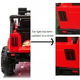 thumbnail image 3 of Joyracer 800W 24 Volt Ride on Toys, 4WD/2WD Switchable, Kids Ride on Car Truck w/ 2 Seater Remote Control, Power Car Wheels, 3 Speeds, Spring Suspension, Bluetooth Music for Girls Boys, Red, 3 of 12
