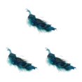 thumbnail image 1 of Adornos navideños Cateissary Pavo Real Azul Decoración Clip-On, 1 of 1