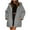 Gray, variant on YFNNUP Long Jackets for Women 2025 Warm Hooded Winter Coat Casual Diamond Quilted Puffer Jackets Lightweight Padded Coat