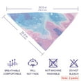thumbnail image 3 of PhooArto Galaxy Unicorn Sky Dog Bandanas, 2 Pack Soft Washable Pet Scarf Triangle for Large Dogs Puppies and Cats, 3 of 7