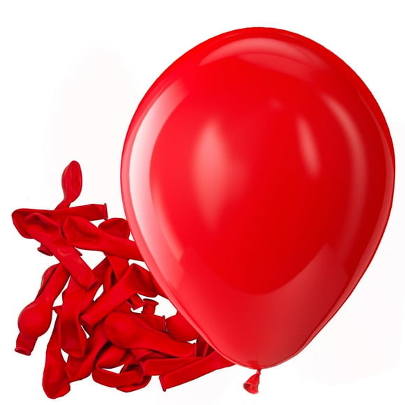 Globos de fiesta de látex Bezente rojos de 5 pulgadas, paquete de 150