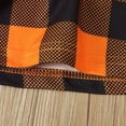 thumbnail image 7 of NinXxx Plaid Tops Skirt Dress Vest Halloween Set for Girls Orange 3-4 Years, 7 of 7
