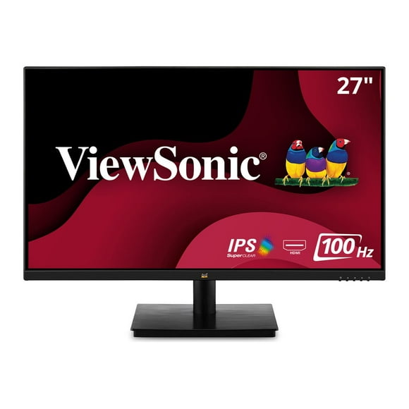 ViewSonic VA2709M - LED monitor - 27" - 1920 x 1080 Full HD (1080p) @ 100 Hz - IPS - 250 cd/m�� - 1300:1 - 1 ms - HDMI, VGA - speakers