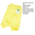 thumbnail image 3 of CSChome Pet Recovery Suit Pet Recovery Suit Embroidered Cartoon Design Button Closure Stretchy Sleeveless Lick Breathable Puppy Surgery Rehabilitation, 3 of 7
