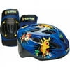 Pokemon Child's Bike Helmet, Knee Pads and Elbow Pads - Value Pack