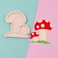 thumbnail image 4 of LCXmlly Cake Mold Food Grade Baking Mold Nonstick DIY Silicone Cartoon Mushroom Fondant, 4 of 6