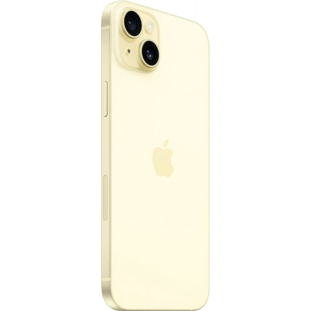 Apple iPhone 15 Plus Reacondicionado, Completamente Desbloqueado, 512 GB, Amarillo