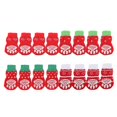 thumbnail image 4 of Anti-Slip Pet Socks 16Pcs Cotton Red for Floorprotection and Pet Use, 4 of 5