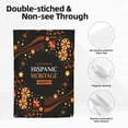 thumbnail image 5 of National Hispanic Heritage Month Garden Flag Decoration Yard Farmhouse Double Sided Holiday Party Outdoor Camping Decor Flags 12x18in, 5 of 7