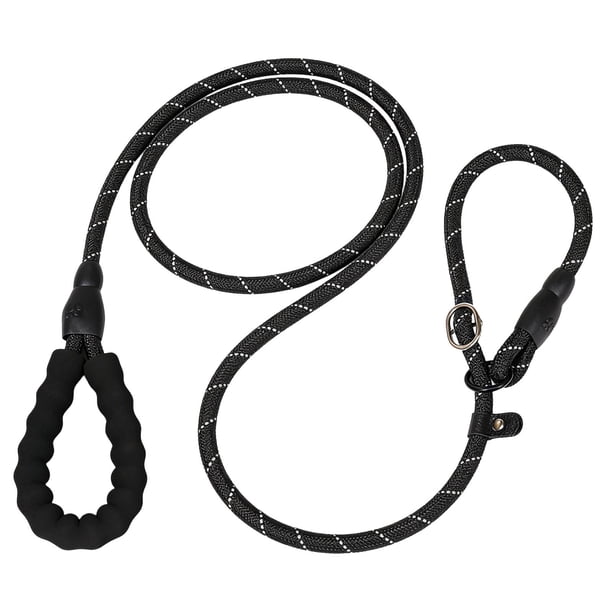 Arnés de nylon resistente para perros - Color marrón, cinturón en P con cremallera, asa ergonómica, diseño antitirones, para perros medianos y grandes, paseos y adiestramiento