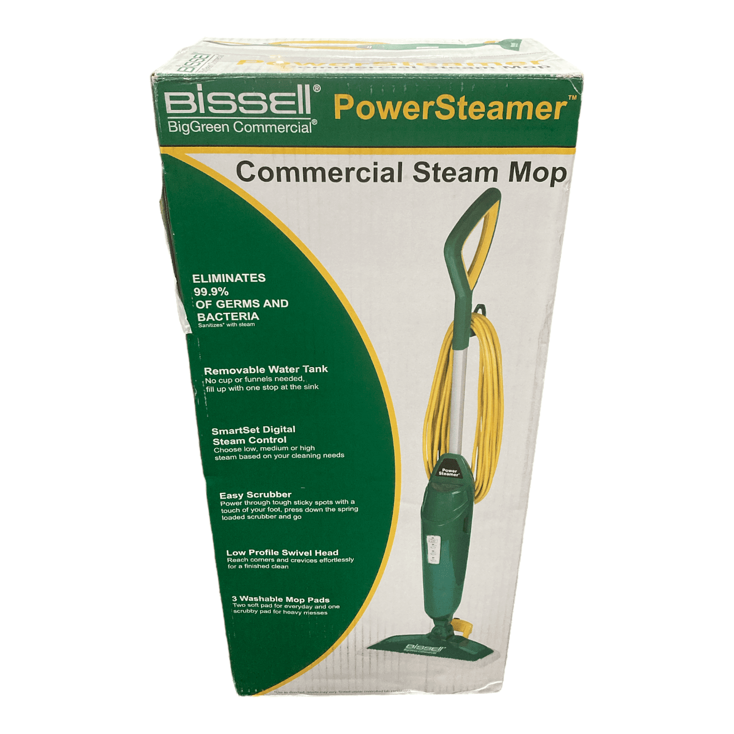 bissell power steamer not spraying water