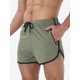 thumbnail image 4 of TRKIYQC Pantalones cortos deportivos de secado rápido para hombre, pantalones cortos de entrenamiento a la moda, pantalones cortos con bolsillos con cremallera TRKIYQC  moda, 4 of 7