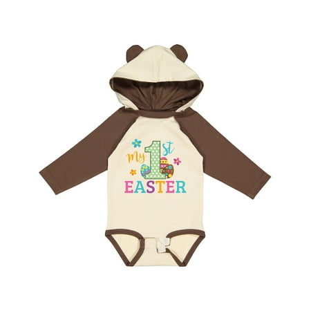 

Inktastic My 1st Easter Gift Baby Boy or Baby Girl Long Sleeve Bodysuit