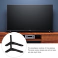 thumbnail image 3 of Houderco 1Jgo Base Para Soporte De TV De Con Estructura Resistente Y Elegante Negro, 3 of 8