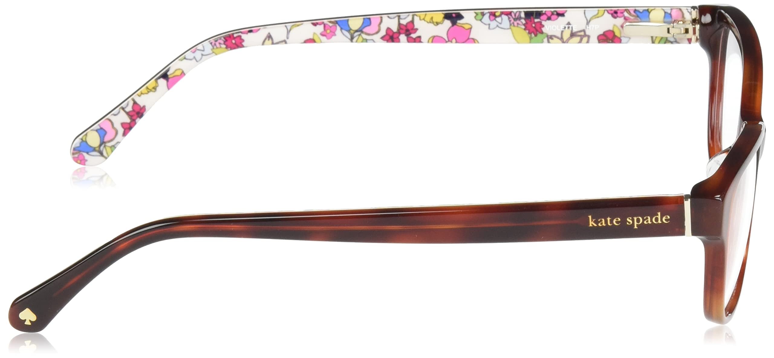 Kate Spade Women's Modern Standard Sunglasses, H7p/16 Pattern Hvn, 49