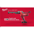 thumbnail image 3 of Milwaukee Tool M18 Cordless 20-oz Aluminum Barrel Caulk and Adhesive Gun Kit, 3 of 6