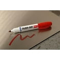 thumbnail image 2 of Markal Permanent Marker, Chisel Tip, Red 96528, 2 of 2