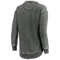 thumbnail image 3 of Women's Pressbox Black Iowa Hawkeyes Vintage Wash Pullover Sweatshirt, 3 of 3