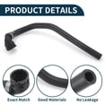 thumbnail image 4 of Manguera del radiador Unique Bargains para BMW X6 xDrive50i E71 4.4T 2008-2014, tubo de refrigerante de goma negro, 4 of 6