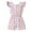 Pink, variant on Jumpsuit for Girls Toddler Toddler Kids Boys Girls Summer Fashion Cute Flowers Print Flying Sleeve Romper Jumpsuit Baby Outfit Boy,Sisters Clothing Toddler