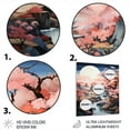 thumbnail image 3 of Designart "Silk Road China Art painting VIII" China Art Metal Wall Art, 3 of 5