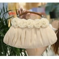 thumbnail image 3 of Kukuzhu Flower Evening Handbags Women Chic Soft Wedding Party Evening Clutch Purse, 3 of 6