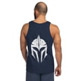 thumbnail image 2 of WARRIOR OF GOD Men's Tank Top (Navy, M), 2 of 2